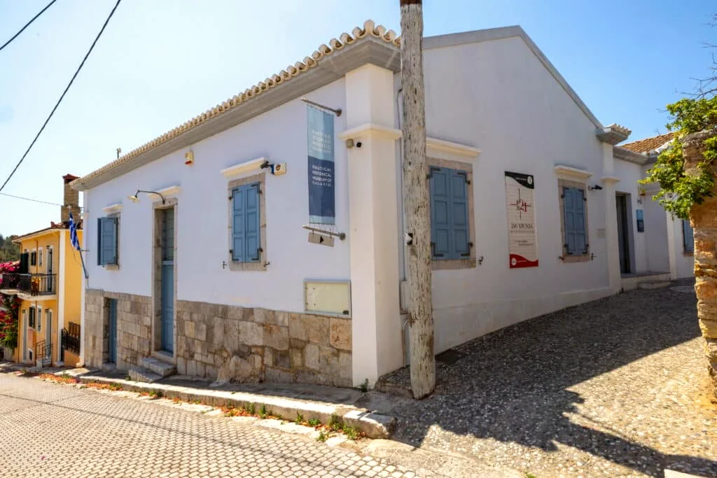 Exterior of the Nautical and Historical Museum of Galaxidi