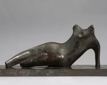 Henry Moore, Reclining Torso, 1981. Image Credit: The Henry Moore Foundation