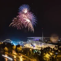 fireworks SNFCC, new year's eve