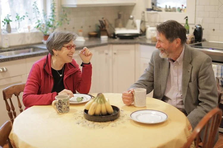 George P. Smith and his wife, Margie Sable, George P. Smith, Nobel Prize Winner in Chemistry, 2018, international experiences and creativity.