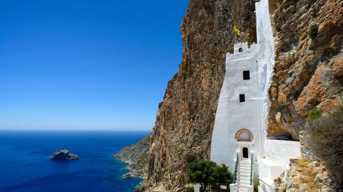 Monastery of Hozoviotissa, Amorgos, Expats Greece