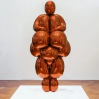 Jeff Koons, Balloon Venus Lespugue (Orange) Expats Greece Contemporary art