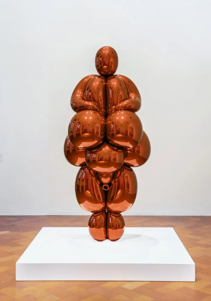 Jeff Koons, Balloon Venus Lespugue (Orange) Expats Greece Contemporary Art Greece