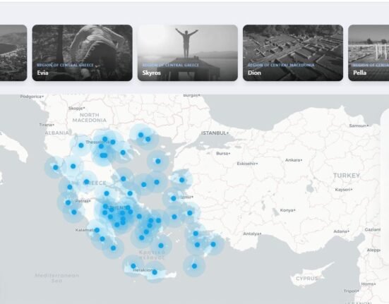 Interactive Video Map, Marketing Greece
