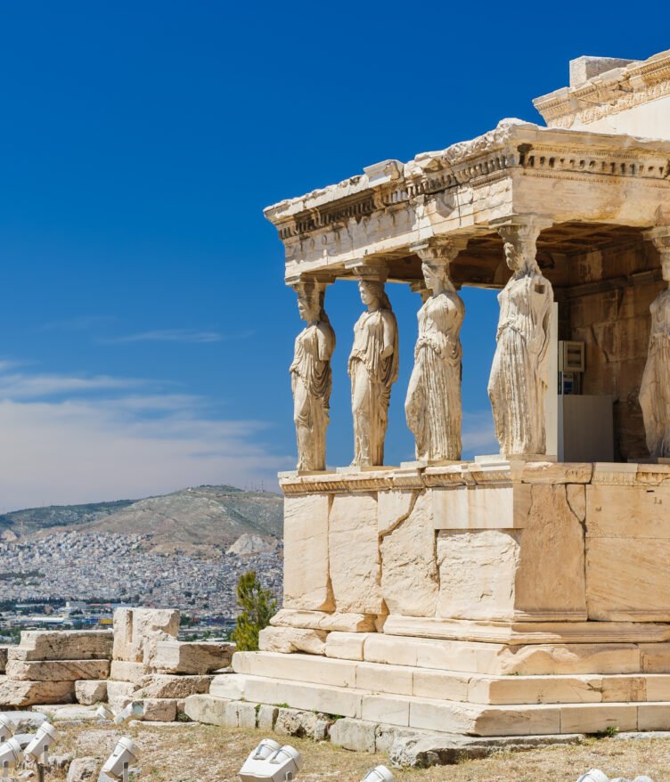 Caryatids at Porch of the Erechtheion, Acropolis
