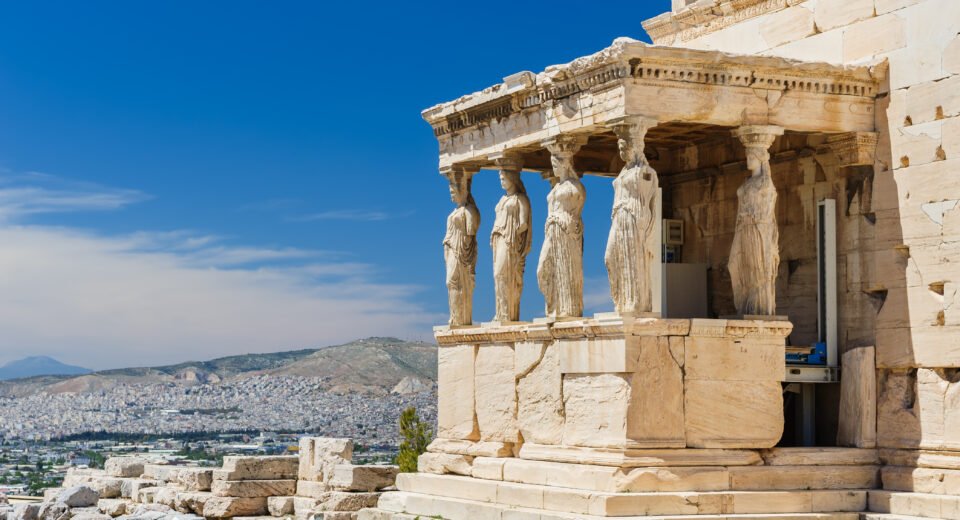 Caryatids at Porch of the Erechtheion, Acropolis