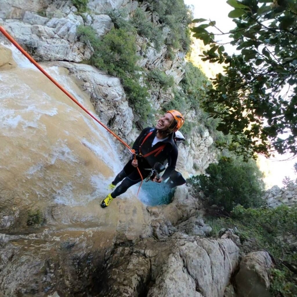 Canyoning in Tsagaraki Gorge, Evia, Unlimited Adrenaline, Expats Greece