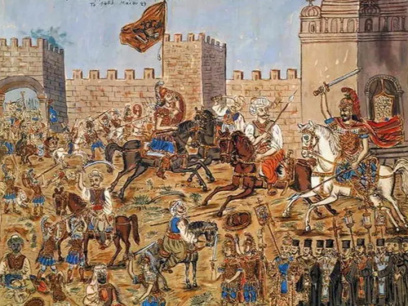 the Fall of Constantinople (29 May 1453),  Theofilos 