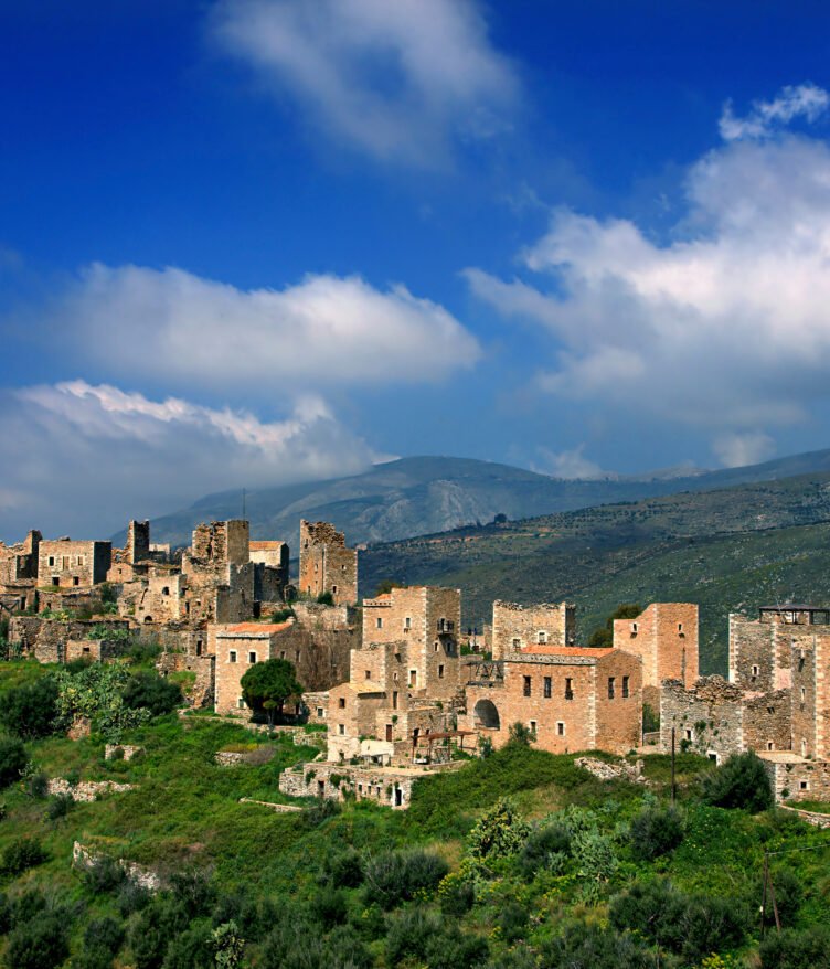 Vathia, Deep Mani, Laconia, Greece, Peloponnes