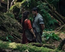 Scene from the film “Hamnet” which references the Greek Myth of Orpheus and Eurydice