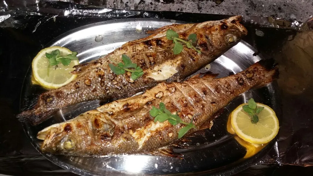 Grilled Lavraki