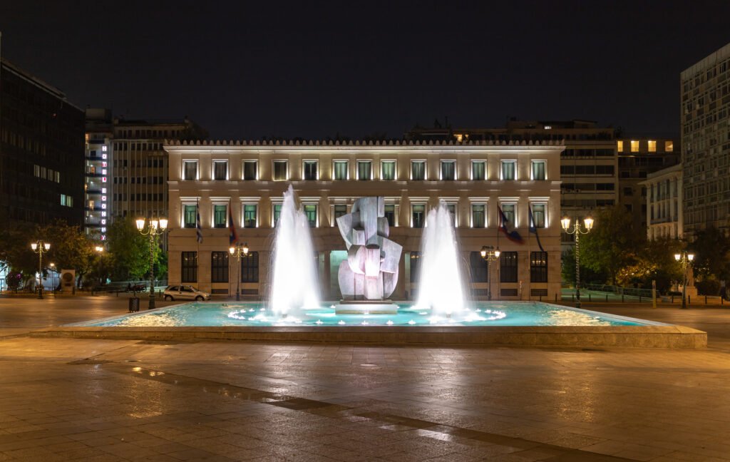 Athens City Hall at Kotzia Square