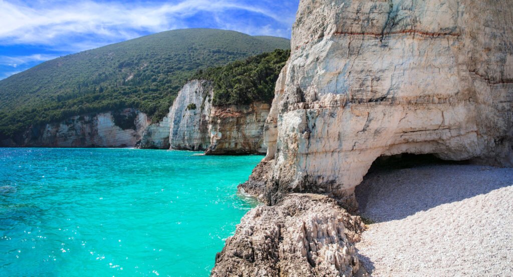 Fteri Beach in Kefalonia