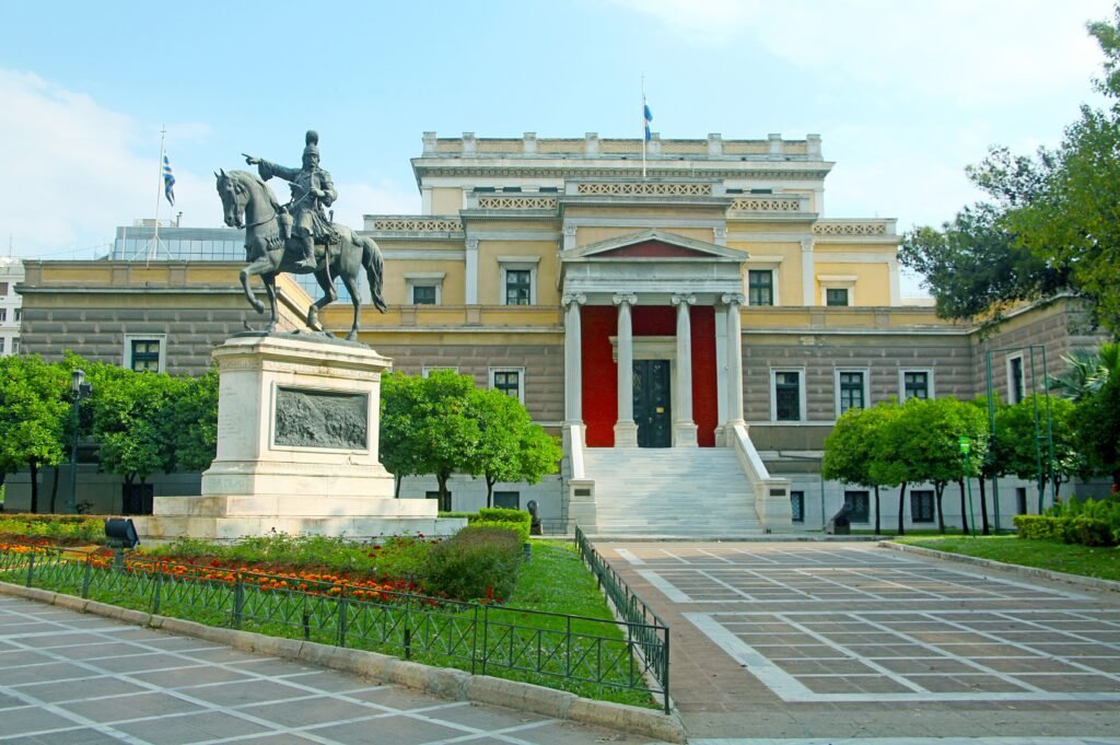 Old Parliament House on Stadiou Street, Athens