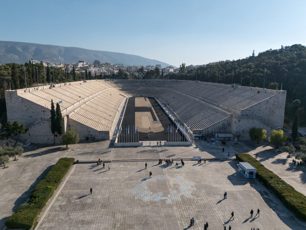 Panathenaic Stadium (Kallimarmaro) in Athens