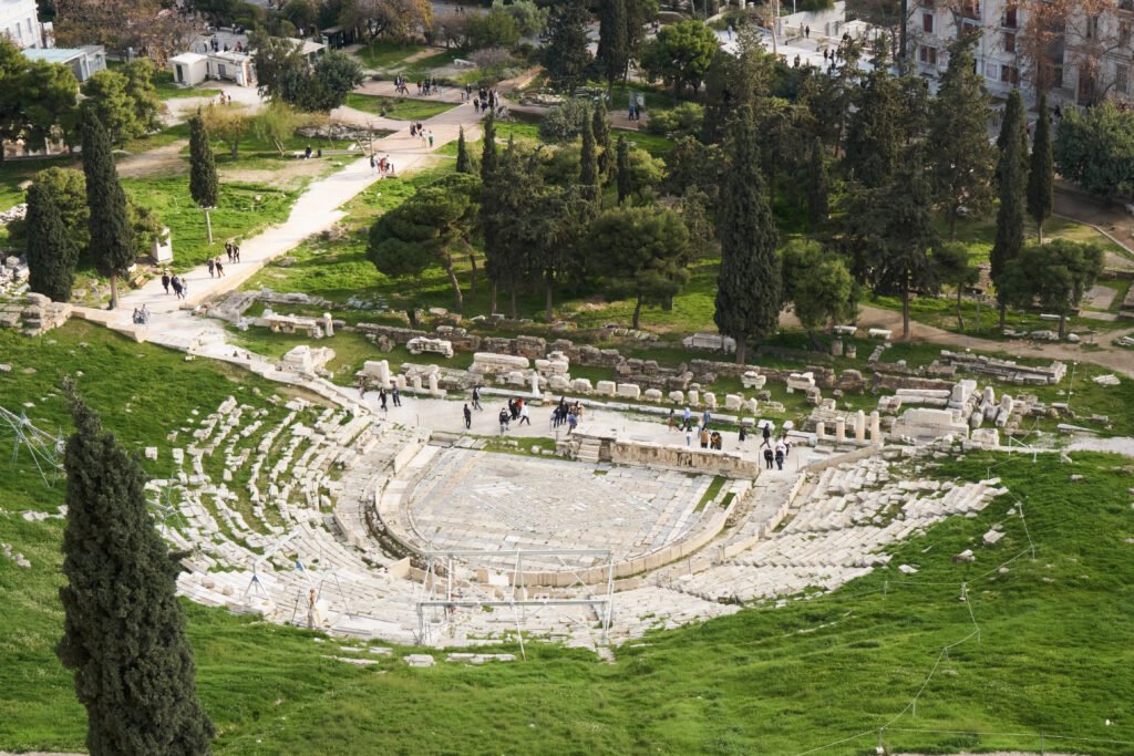 The Theatre of Dionysus in Athens