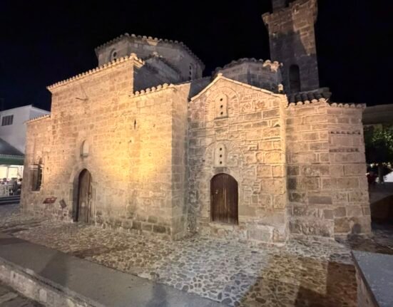 The Church of the Holy Apostles (Agioi Apostoloi) in Kalamata’s historic centre,
