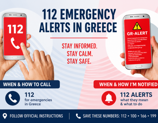 112 Emergency Alerts in Greece