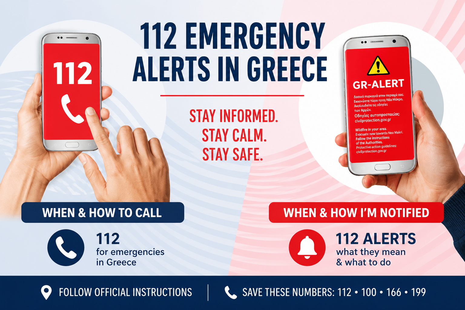 112 Emergency Alerts in Greece