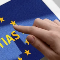 ETIAS European travel authorisation displayed on a tablet