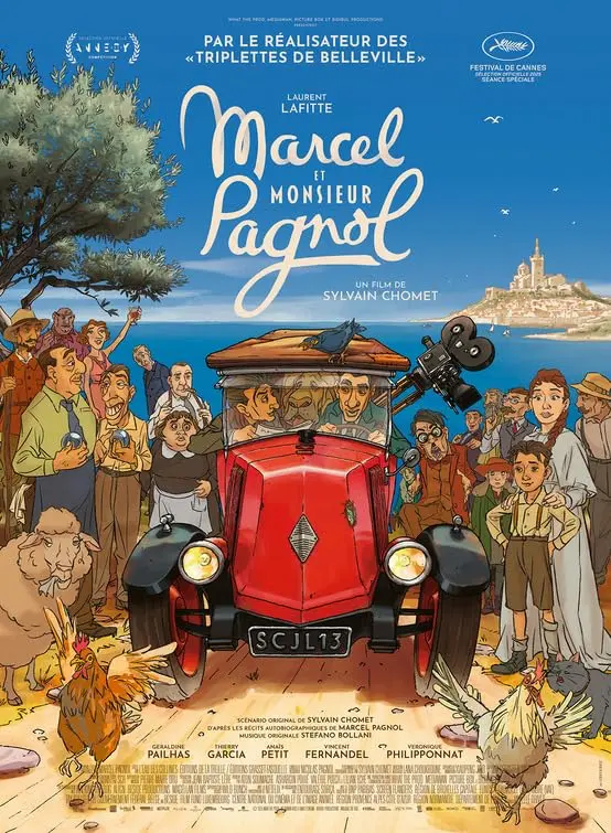 Poster for Sylvain Chomet’s animated film A Magnificent Life