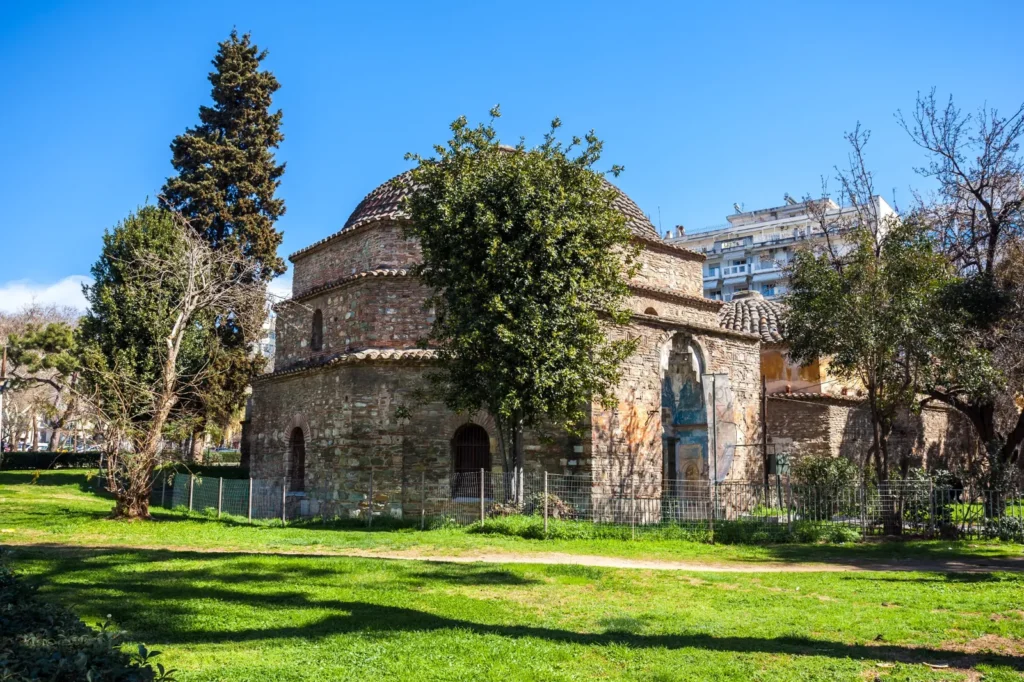 Bey Hamam Ottoman bathhouse on Egnatia Street in central Thessaloniki