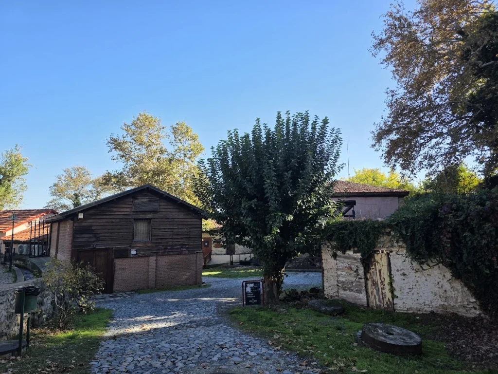 Historic industrial remains along the Open-Air Water Museum route in Edessa