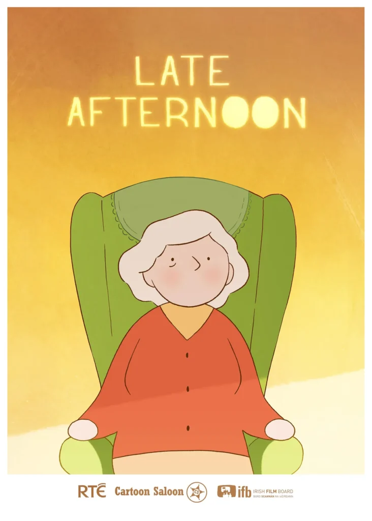 Poster for Louise Bagnall’s Irish animated short film Late Afternoon