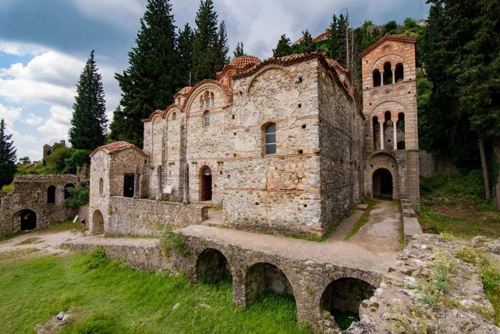 Hodegetria church at the Brontochion Monastery in Mystras