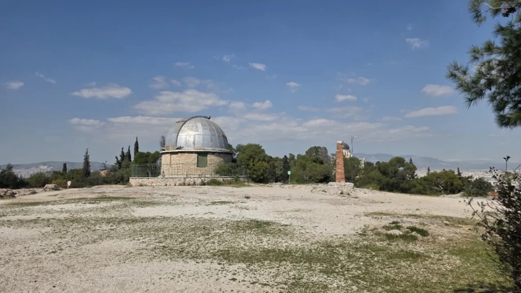 The National Observatory of Athens on the Hill of the Nymphs near the Pnyx