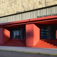 Entrance of the National Museum of Contemporary Art Athens (EMST)